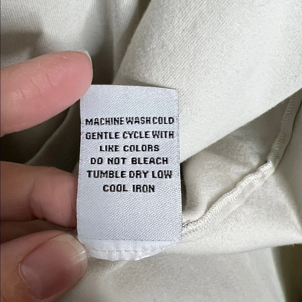 HABITAT One Button Cotton Shawl Jacket with pockets size Large